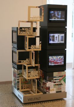 Identitätssäule Kulturvielfalt