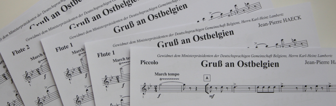 Uraufführung „Gruß an Ostbelgien“ | Jean-Pierre Haeck