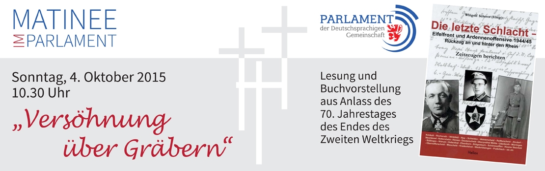 Lesung und Buchvorstellung im Parlament der DG