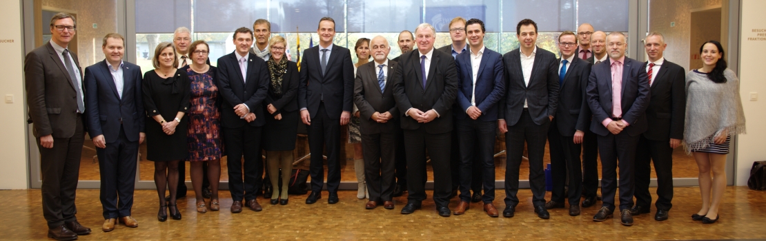 Gemeinsame Sitzung Ausschuss I des PDG mit dem Ausschuss für Zusammenarbeit des Flämischen Parlaments