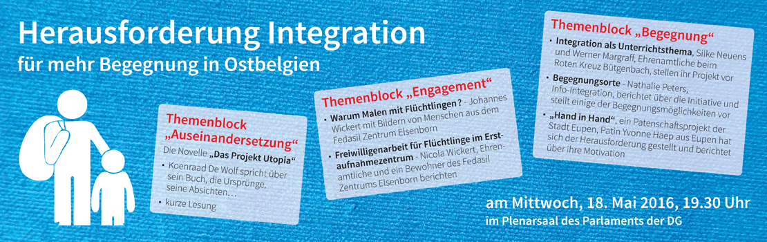 Herausforderung Integration - Für mehr Begegnung in Ostbelgien