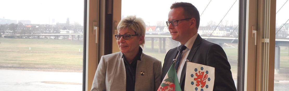 Informationsbesuch im Landtag NRW