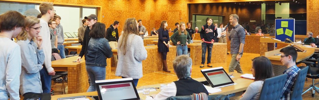 #Youthforclimate – Austausch im Parlament