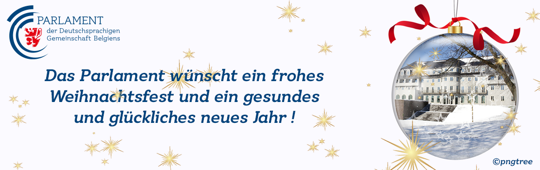 Das Parlament wünscht besinnliche Festtage