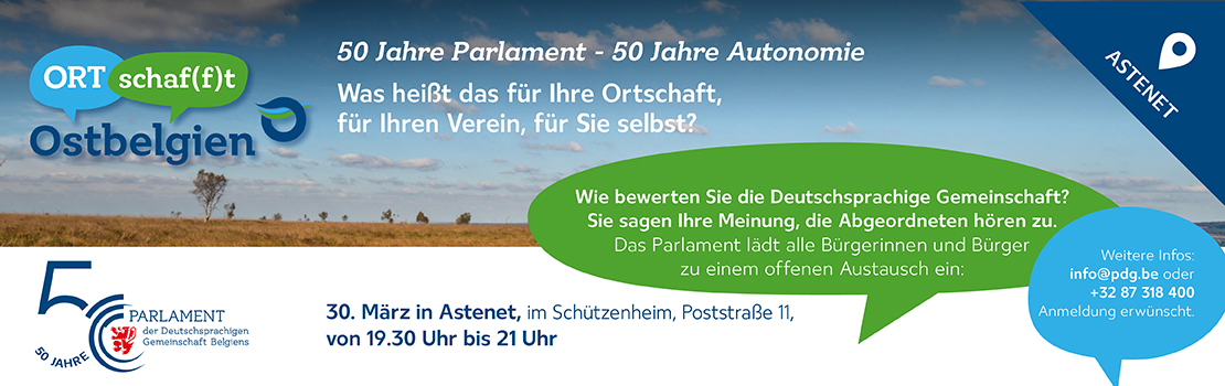 Ort schaf(f)t Ostbelgien - Astenet