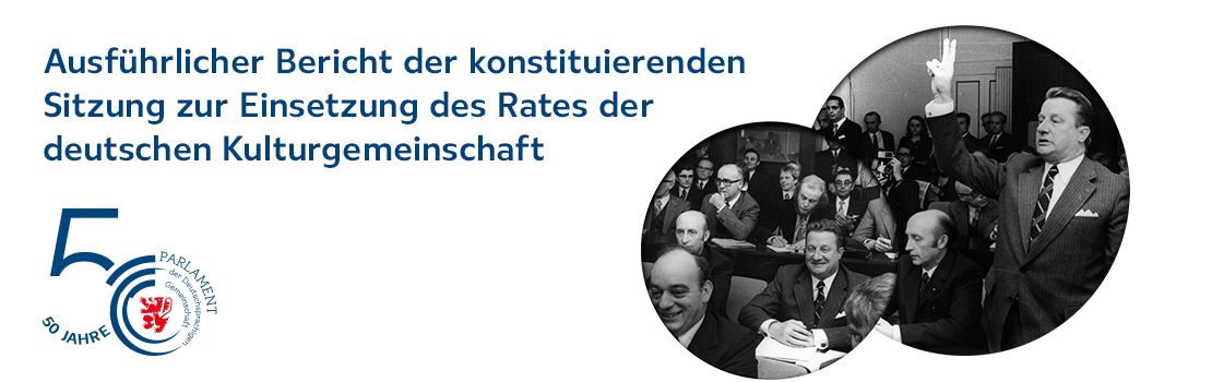 Ausführlicher Bericht der konstituierenden Sitzung zur Einsetzung des Rates der deutschen Kulturgemeinschaft