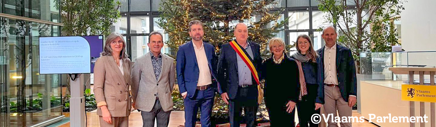 Einweihung des Weihnachtsbaums aus Ostbelgien