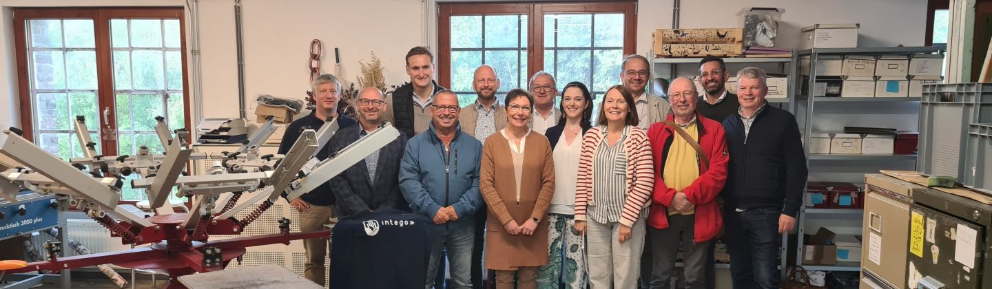 Besuch bei Intego in Eupen