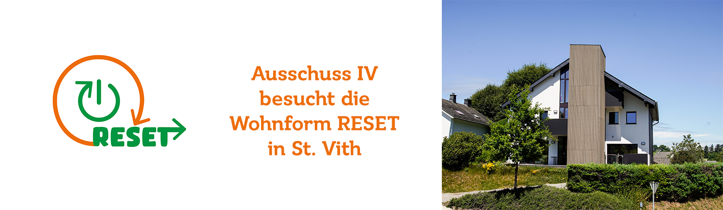 Besuch der Wohnform RESET in Sankt Vith