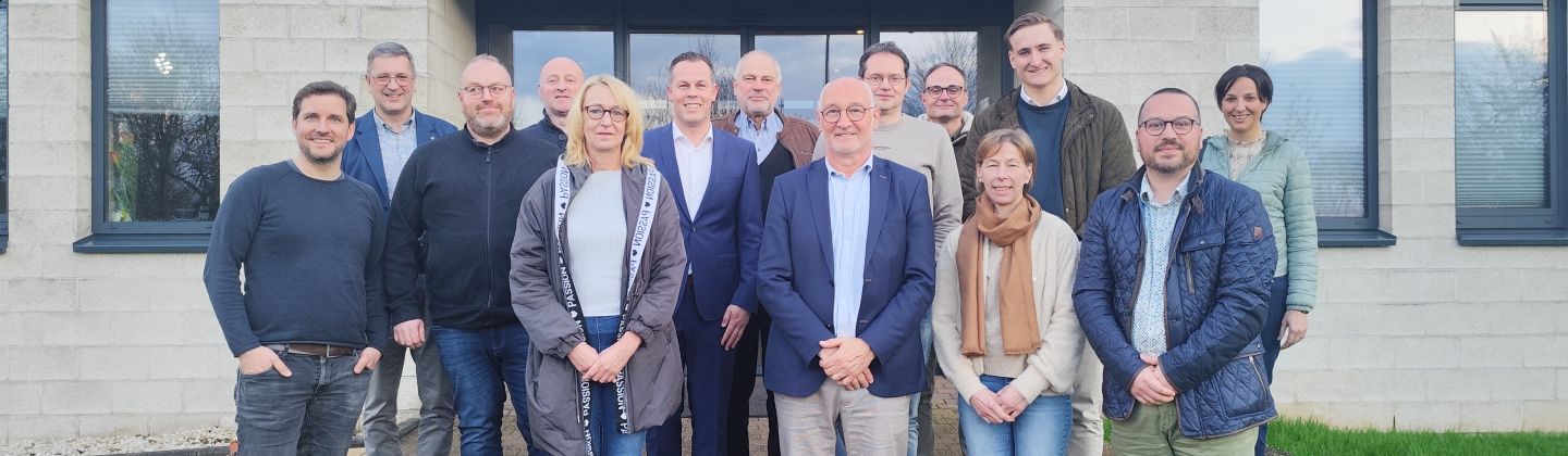Besuch des Belgischen Rundfunks