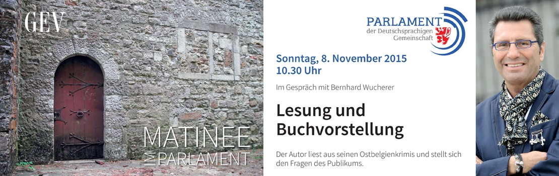 Bernhard Wucherer stellt seinen neusten Roman vor
