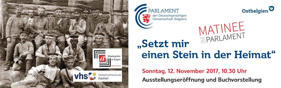 „Setzt mir einen Stein in der Heimat“