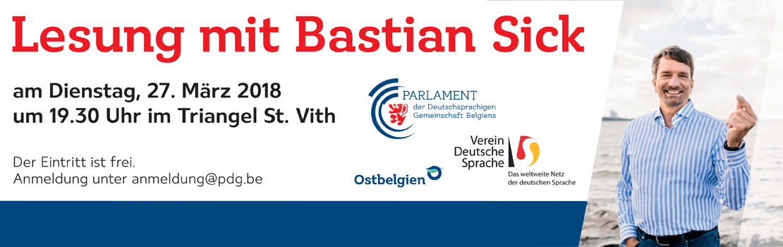 Lesung mit Bastian Sick - „Schlagen Sie dem Teufel ein Schnäppchen!“
