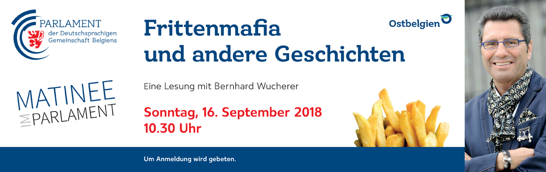 Frittenmafia und andere Geschichten – Eine Lesung mit Bernhard Wucherer