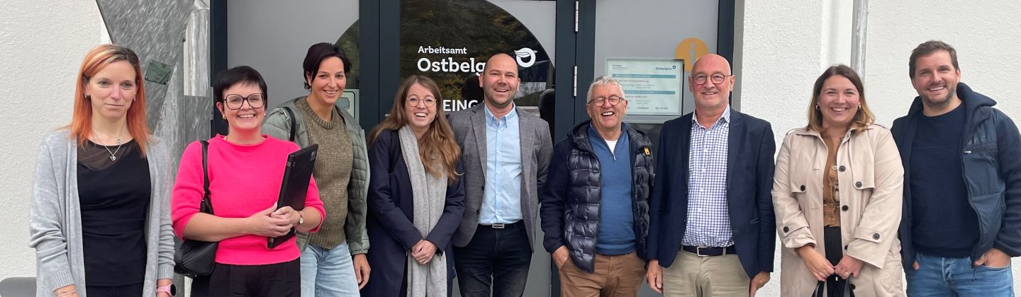 Besuch des Ausschusses III beim Arbeitsamt Ostbelgien