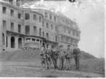 Bauarbeiter um 1916